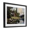 Stupell Industries Creek Cabin Woodland View Framed Print Under Glass, design by Franklyn Gregory